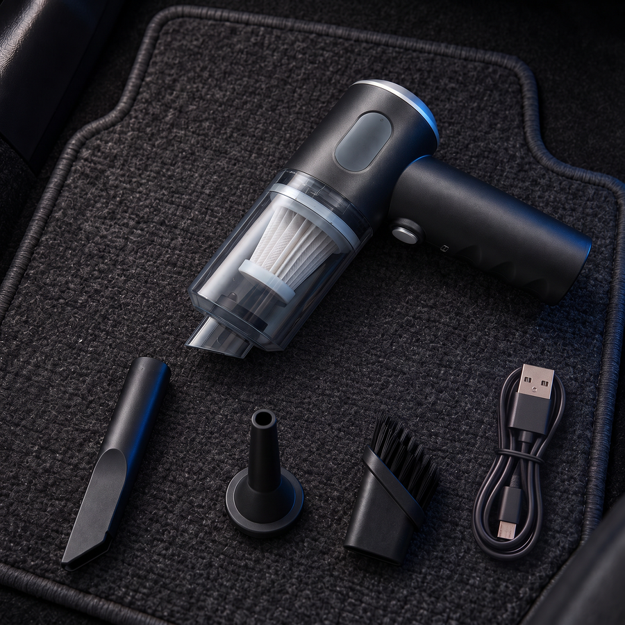 Mini Aspiradora Inalámbrica para Carro